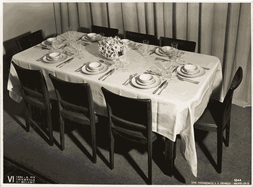 Image for VI Triennale - Sezione della Germania - Tavola apparecchiata