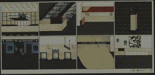 Image for La città temporanea - Aeroporti - Disegni di progetto di Malpensa 2000