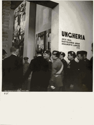 Image for VI Triennale - Visita di Benito Mussolini - Giulio Barella - Achille Starace
