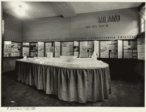 Image for V Triennale - Mostra internazionale di architettura moderna - II° galleria dell'Italia - Scuole superiori di architettura - R. Scuola superiore di architettura di Milano