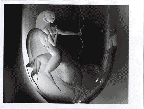 Image for XII Triennale - Mostra internazionale del vetro e dell'acciaio - Vaso in vetro decorato