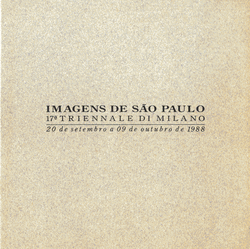 Image for Opuscolo "Imagens de Sao Paulo. 17a Triennale di Milano"