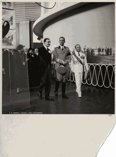 Image for Visita del principe di Piemonte, Umberto di Savoia - Marcello Visconti di Modrone