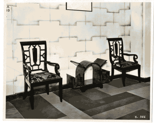 Image for IV Triennale - II Galleria dell'arredamento - Studio per un professionista di Virgilio Vallot