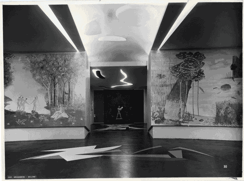 Image for IX Triennale - Palazzo dell'Arte - Vestibolo d'ingresso - Luciano Baldessari e Marcello Grisotti