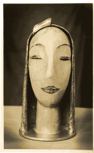 Image for III Biennale - Sezione germanica - Salotto per signora - Testa smaltata di Kurt H. Rosenberg