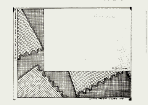 Image for VII Triennale - Mostra dei tessuti e dei ricami - Sezione dei merletti e dei ricami - Disegno per ricamo di Giulia Veronesi