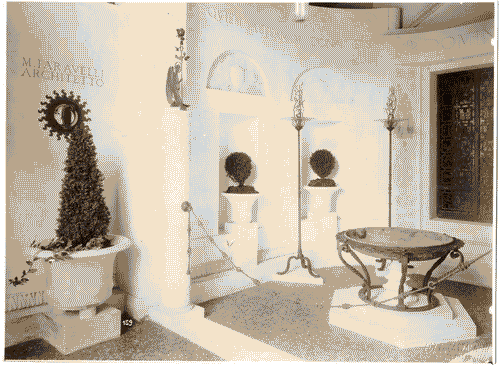 Image for II Biennale - Sezione lombarda - Esedra di accesso a una cappella funeraria