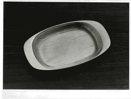 Image for XII Triennale - Sezione della Germania - Vassoio in vetro e metallo di Gunter Kupetz Bildhauer