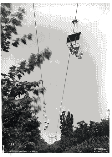 Image for IX Triennale - Mostra internazionale dell'architettura in movimento - Seggiovia del Parco Sempione