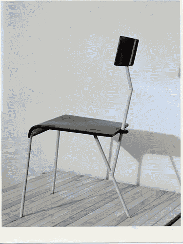 Image for VIII Triennale - Arredamento - Prima parte. Mobili singoli suddivisi per funzione - Sedia in tubo di ferro e lamiera - Giancarlo De Carlo