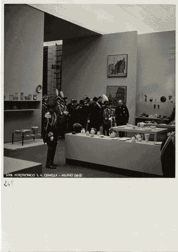 Image for VI Triennale - Inaugurazione - Visita del re d'Italia, Vittorio Emanuele III di Savoia - Giuseppe Pagano - Carlo Alberto Felice