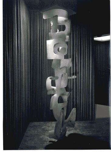 Image for XI Triennale - Mostra delle Produzioni d'arte - Sezione dei pizzi, ricami, alabastri - Scultura in alabastro "figura ancestrale" - Mirko Basaldella