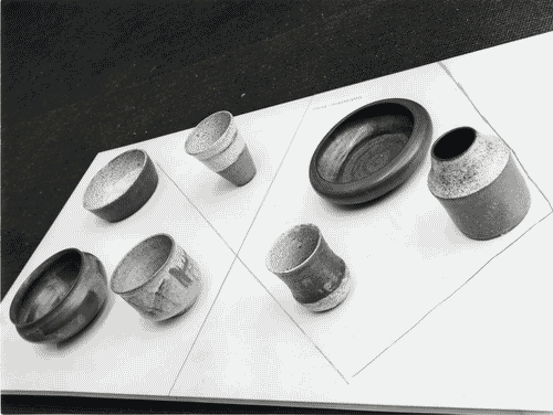 Image for XII Triennale - La casa e la scuola - Allestimento e "isole di produzioni"- Ciotole in ceramica