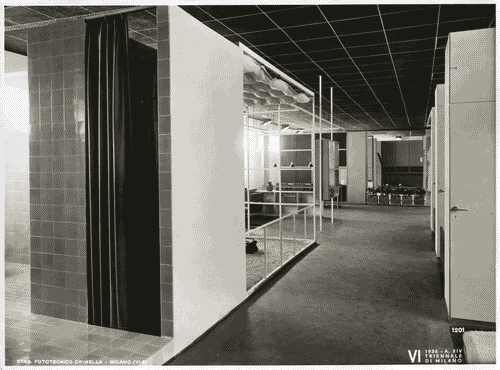 Image for VI Triennale - Padiglione nel parco Sempione. Mostra dell'abitazione - Alloggio n. 2: tipo di alloggio per quattro persone