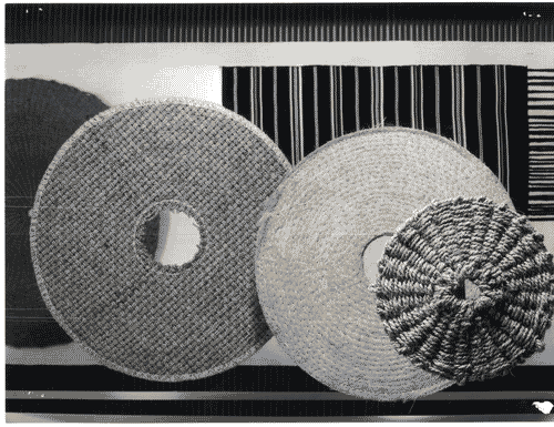 Image for XI Triennale - Mostra delle Produzioni popolari italiane - Scomparto della Calabria - Dischi in cocco per torchiatore di olive