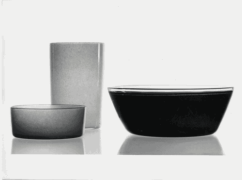 Image for XII Triennale - Sezione della Norvegia - Ciotole e vaso in vetro - Willy Johansson