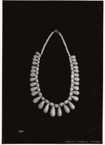 Image for V Triennale - Arti decorative e industriali - Sala dell'E.N.A.P.I. - Coralli e cammei-avorio - Collana in corallo