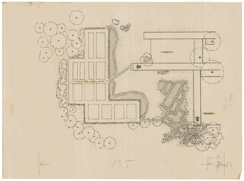 Image for Mostra internazionale del fiore e dei giardini. Giardino di un amatore di dalie. Annotazioni manoscritte