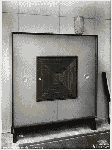 Image for VI Triennale - Mostra dell'arredamento - Stanza di soggiorno di Antonio Cassi-Ramelli e Paolo Buffa - Mobile per soggiorno