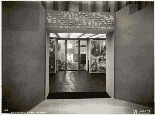 Image for VI Triennale - Palazzo dell'Arte - Vestibolo - Giuseppe Pagano