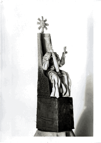 Image for VII Triennale - Modello di scultura di Fausto Melotti per l'atrio