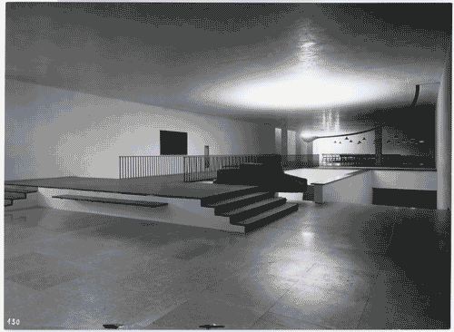 Image for XI Triennale - Ambienti di rappresentanza-Relazione fra le arti - Vestibolo superiore e passerella al salone dei congressi - Achille e Piergiacomo Castiglioni