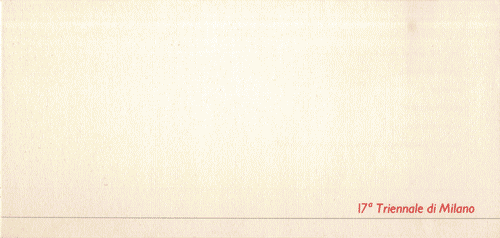 Image for Invito all'inaugurazione di "la ricostruzione della città di Berlino. Berlino, IBA,1987"; "Le affinità elettive"; "La neomerce"; "Strategie d'intesa"; "La casa delle rondini"; "Proposte per il logotipo della 17 Triennale"