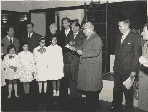 Image for XII Triennale - Consegna della scuola inglese al Comune di Milano - Virgilio Ferrari - Adriano di Spilimbergo - Kenneth Thompson - Tommaso Ferraris