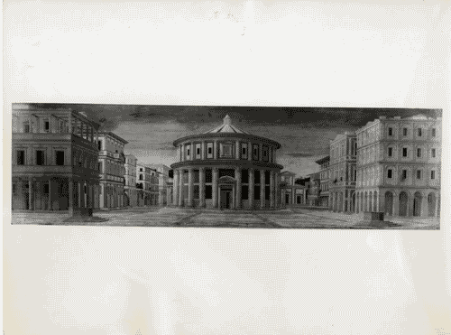 Image for IX Triennale - Studi sulle proporzioni - Dipinto "La città ideale"