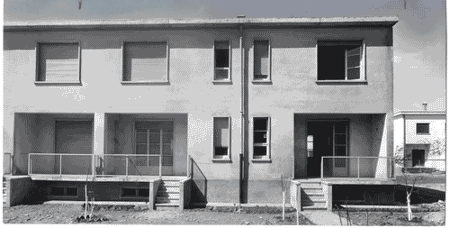 Image for IX Triennale - Quartiere sperimentale della Triennale di Milano (QT8) - Casette INA-Casa unifamiliari a schiera, su due piani a 5 letti