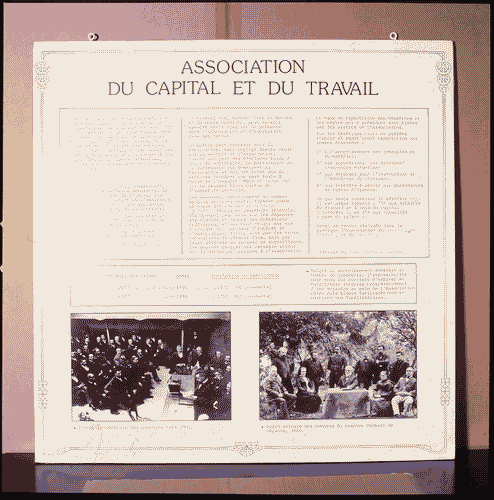 Image for XVI Triennale - Primo ciclo - Catasto del disegno - Le familistere de Guise ou les équivalentes de la richesse - Pannello didascalico