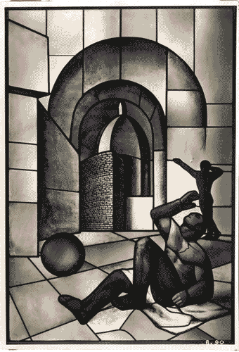 Image for Vetrata nella galleria delle Arti grafiche