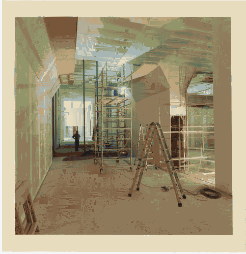 Image for Lavori di risistemazione della galleria al piano terra