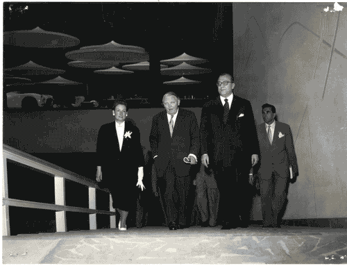 Image for X Triennale - Visita del Ministro dell'Economia della Germania Federale Ludwig Erhard - Ivan Matteo Lombardo