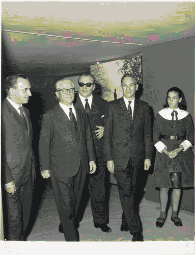 Image for XII Triennale - Visita del Presidente della Repubblica Giovanni Gronchi - Ivan Matteo Lombardo - Tommaso Ferraris