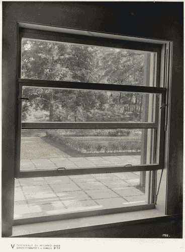 Image for V Triennale - Mostra dell'abitazione - Casa media di Virgilio Vallot - Finestra dello studio