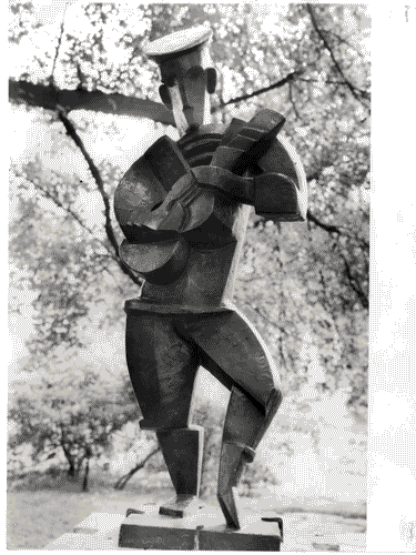 Image for XI Triennale - Parco Sempione - Mostra internazionale di scultura nel parco Sempione - Scultura "Le marin à la guitare" - Jacques Lipchitz