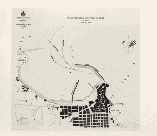 Image for Le città immaginate - Un viaggio in Italia. Sezione storica - Da Ancona aBari (in due tappe e due percezioni) - Piano Regolatore del Porto di Bari