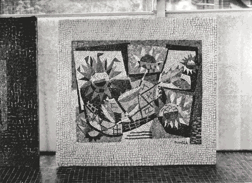 Image for IX Triennale - Paglia, giunco, vimini - Mosaico "Composizione" di Gino Novello