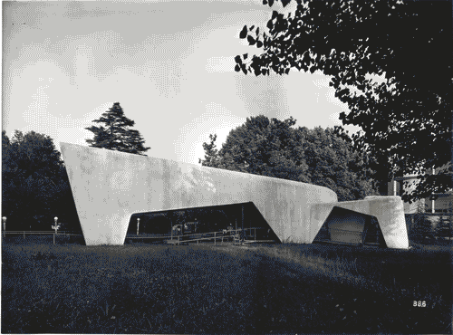 Image for IX Triennale - Mostra internazionale dell'architettura in movimento - Seggiovia del Parco Sempione - Stazione di partenza