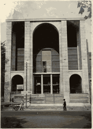 Image for Costruzione del Palazzo dell'Arte - Cantiere - Ingresso principale