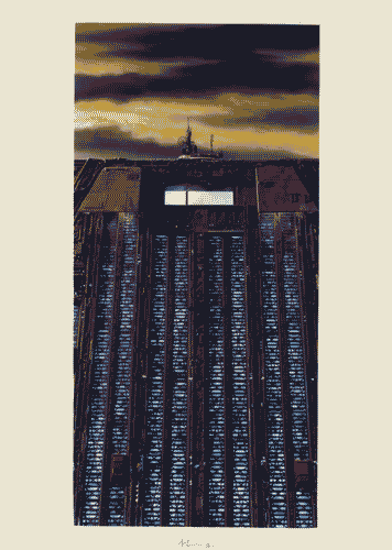 Image for XVII Triennale - Le città del mondo e il futuro delle metropoli - Sezione introduttiva - Modello in scala della piramide realizzata per il film Blade Runner