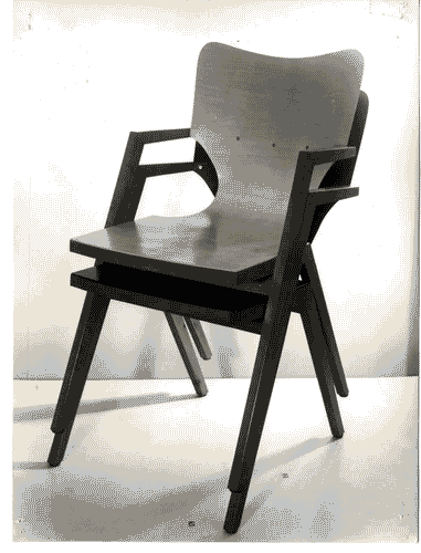 Image for XI Triennale - Sezione dell'Austria - Sedia in legno impilabile - Otto Niedermoser