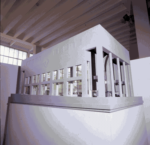 Image for Dal cucchiaio alla città - Modello dell'edificio della sede centrale dellaPhilip Morris