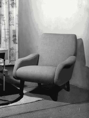 Image for IX Triennale - Abitazione - Alloggio n. 7: elementi di appartamento - Marco Zanuso - Poltrona Lady