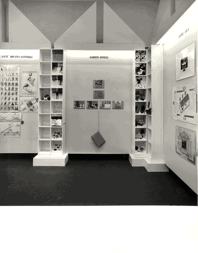 Image for XVI Triennale - Terzo ciclo - La sistemazione del design - L'interno dopo la forma dell'utile (concorso) - Pannello di Alberto Benelli