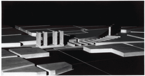 Image for Le città immaginate - Nove progetti per nove città. Sezione progettuale -Milano (Dalla ferrovia alla città: Bovisa, porta Vittoria, porta Genova) -Modello in scala del progetto per porta Genova di Antonio Monestiroli