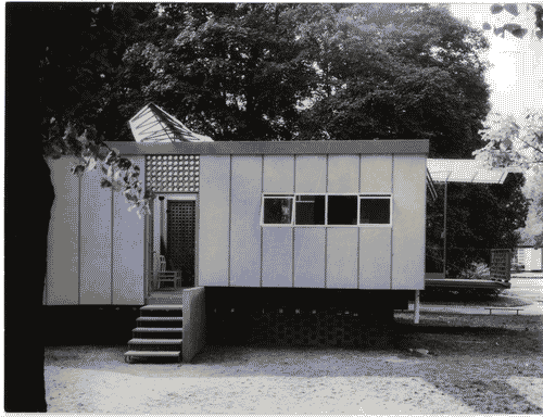 Image for X Triennale - Parco Sempione - Casa unifamiliare di serie - Facciata con ingresso