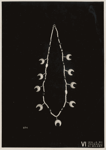 Image for VI Triennale - Sezione dell'E.N.A.P.I. - Cammei, coralli, avorio, tartaruga, madreperla - Collana